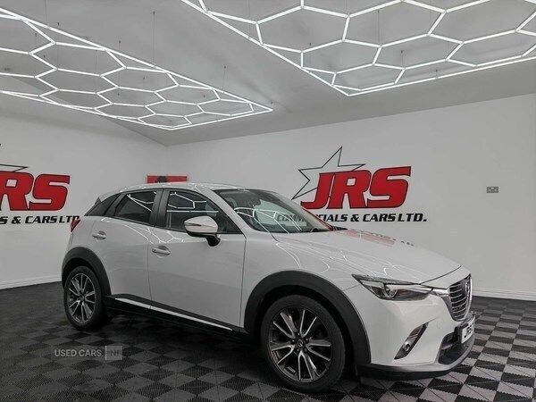 Silver Used 2017 Mazda CX-3 Inclusive SUV | £8,950 (Expensive) - Image 1/4