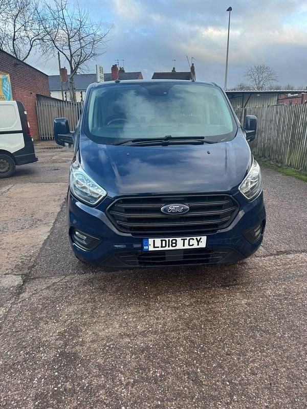 Blue Used 2018 Ford Transit Custom Trend Van | £5,995 (Good price) - Image 1/4