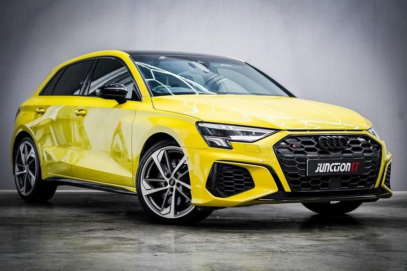 Yellow Used 2020 Audi S3 Sportback Business Hatchback | £26,975 (Fair price) - Image 1/4