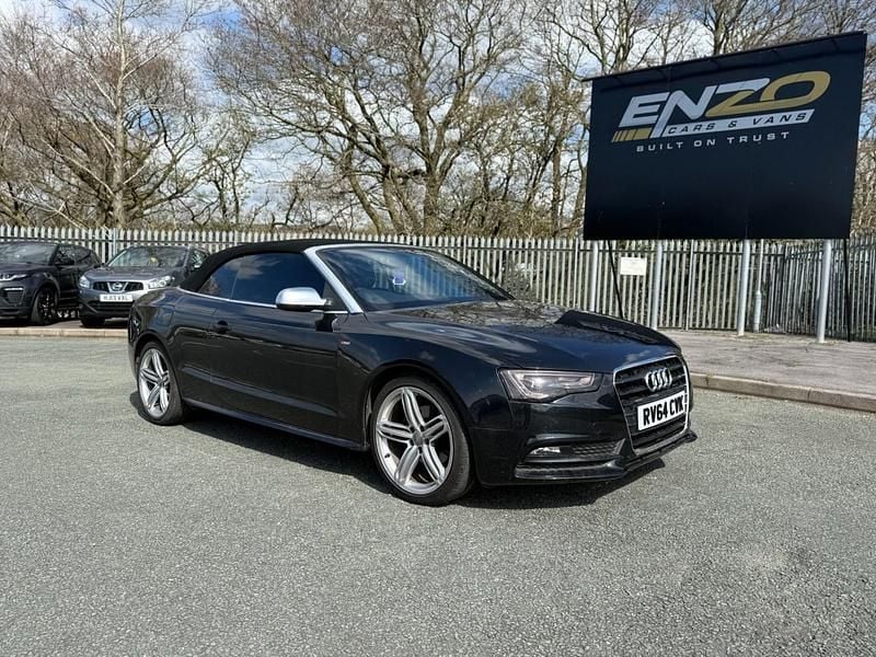Used Audi A5 Cabriolet S-Line 2014 Black Cabriolet