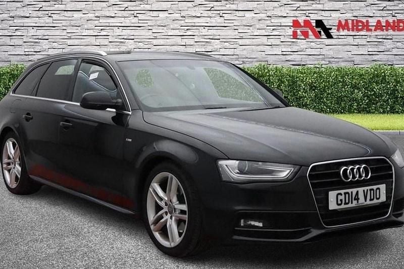 Black Used 2014 Audi A4 S-Line Estate | £7,800 (Fair price) - Image 1/1