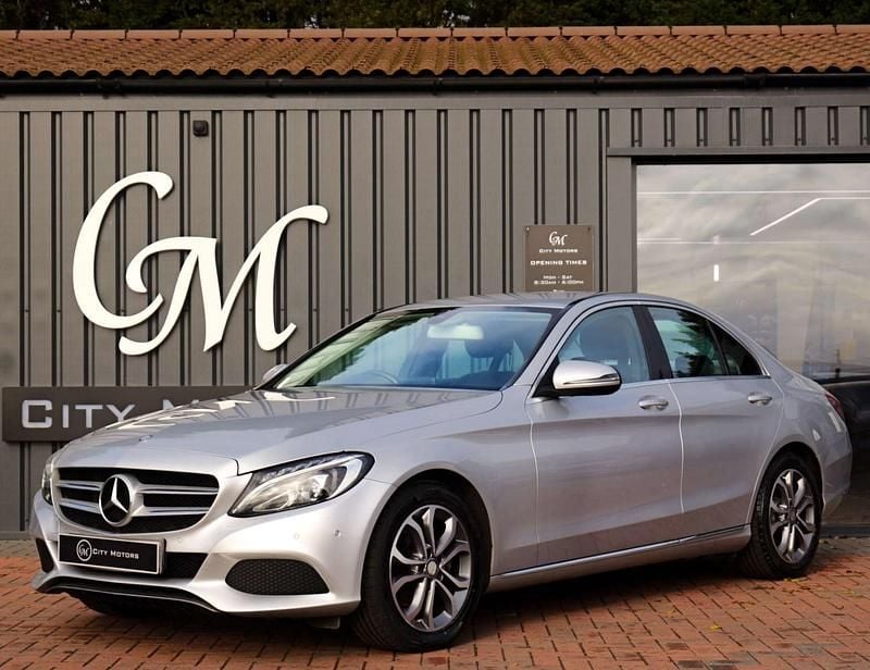 Silver Used 2016 Mercedes C220 Sedan | £9,790 (Fair price) - Image 1/4