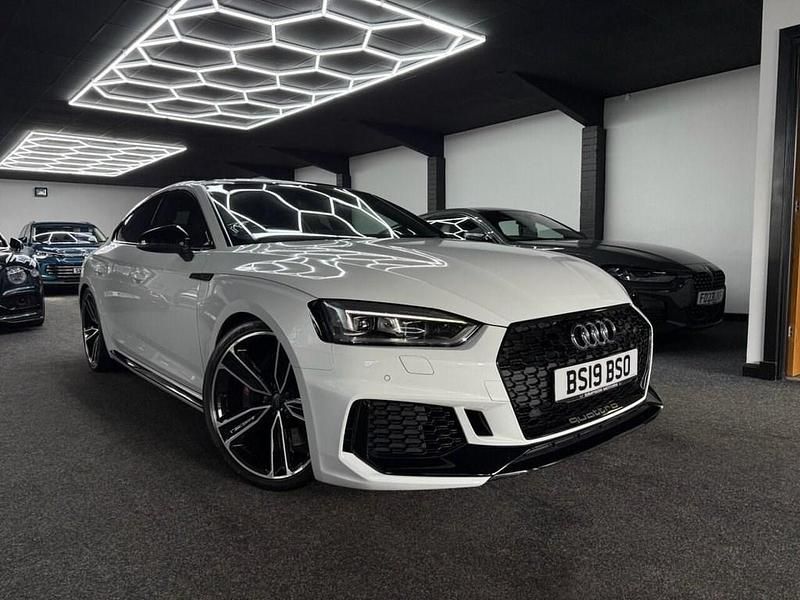 White Used 2019 Audi RS5 Sportback Sport Hatchback | £37,995 (Fair price) - Image 1/4