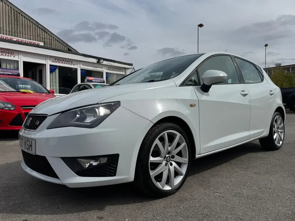 Used Seat Ibiza FR 110 HP (80 kW) 2017 White Hatchback