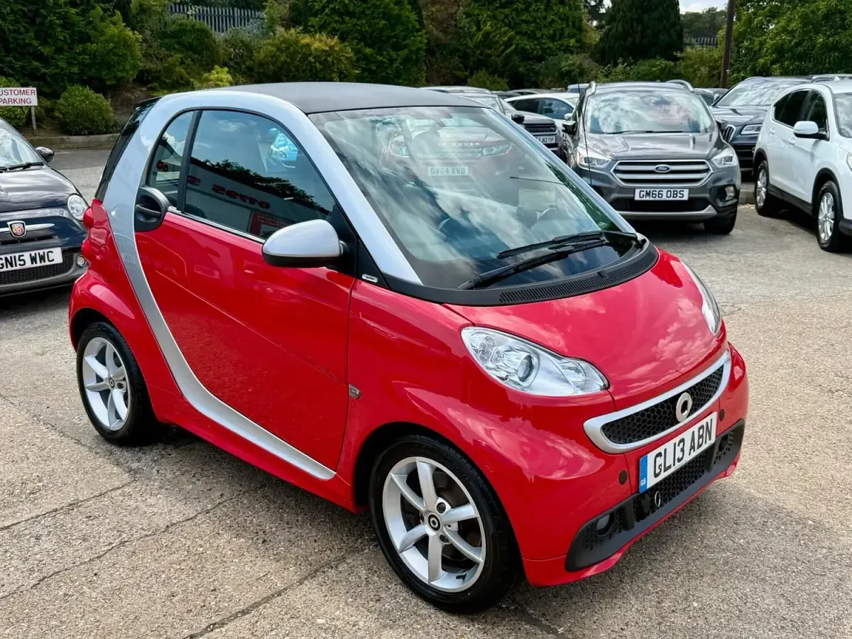Used Smart ForTwo Coupé Pulse 71 HP (52 kW) 2013 Red Coupe