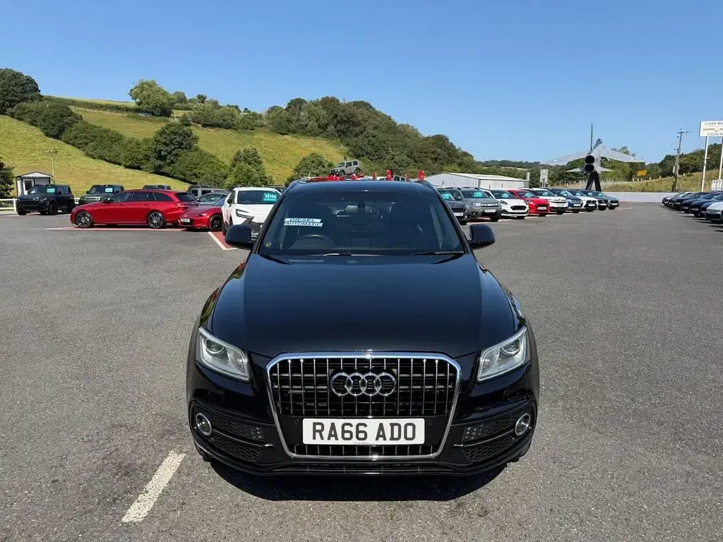 Used Audi Q5 S-Line 190 HP (139 kW) 2017 Black SUV
