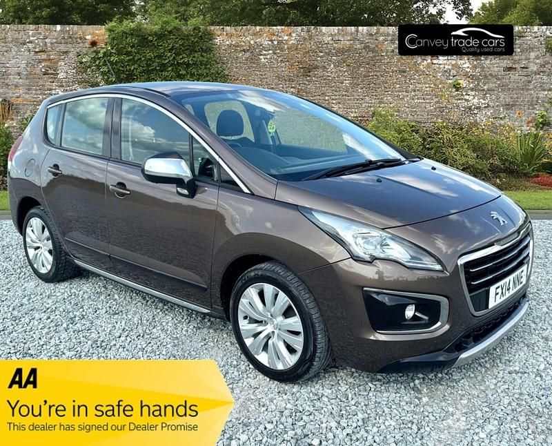 Brown Used 2014 Peugeot 3008 Active Hatchback | £3,995 (Fair price) - Image 1/4