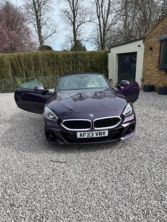 Used BMW Z4 2023 Metallic purple Cabriolet