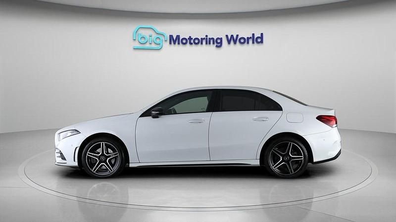 Used Mercedes A250 AMG line 2022 White Sedan
