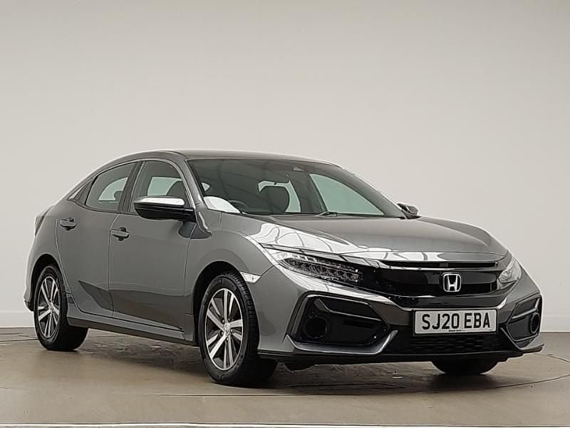 Grey Used 2020 Honda Civic SE Hatchback | £12,998 (Fair price) - Image 1/4