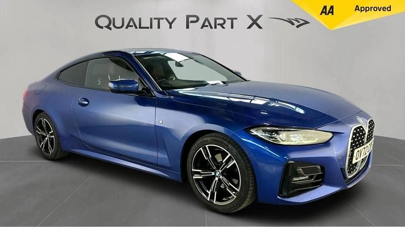 Blue Used 2022 BMW 420 M Sport Coupe | £23,200 (Super price) - Image 1/4