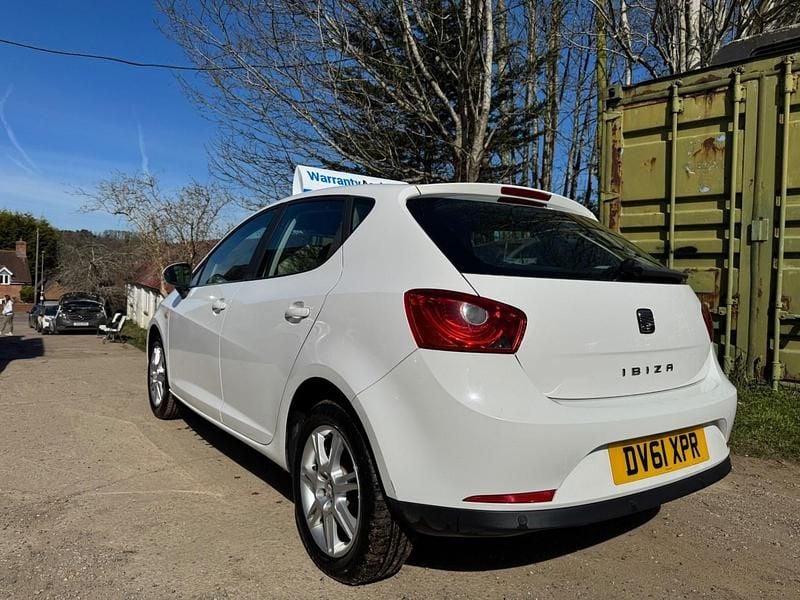 Used Seat Ibiza Copa 105 HP (77 kW) 2011 White Hatchback