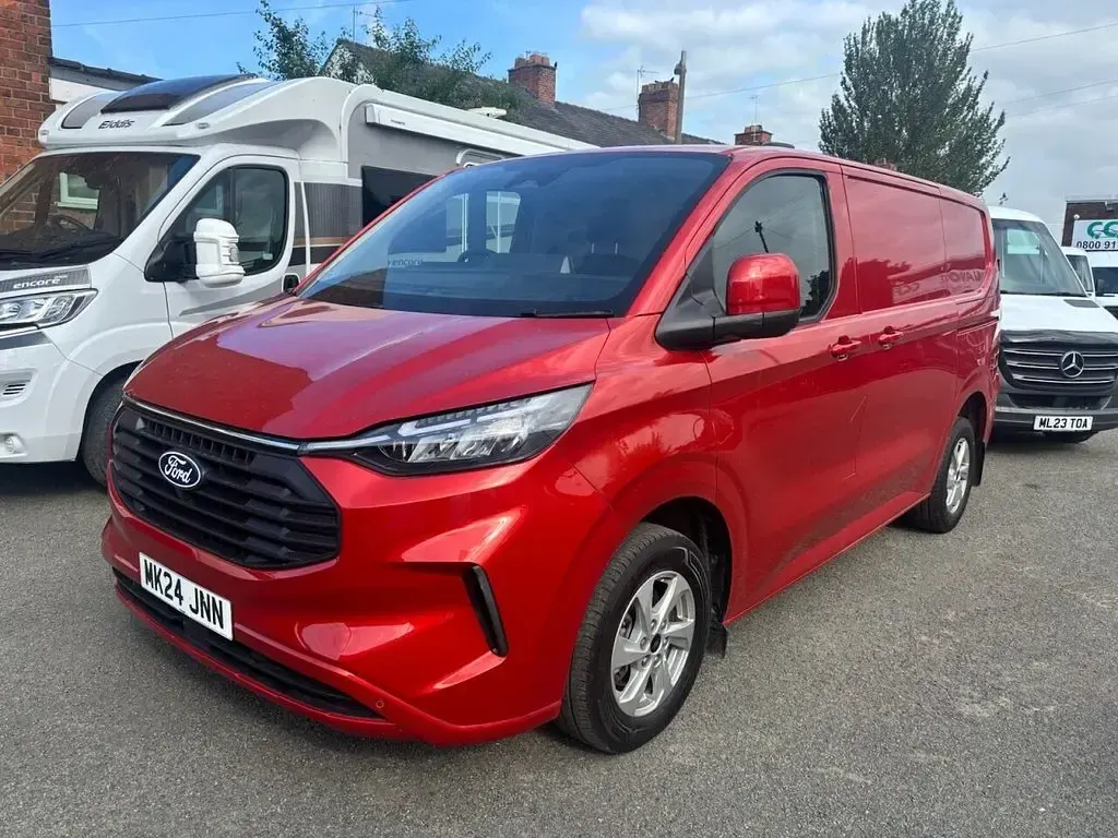 Used Ford Transit Custom Limited 2024 Red Van