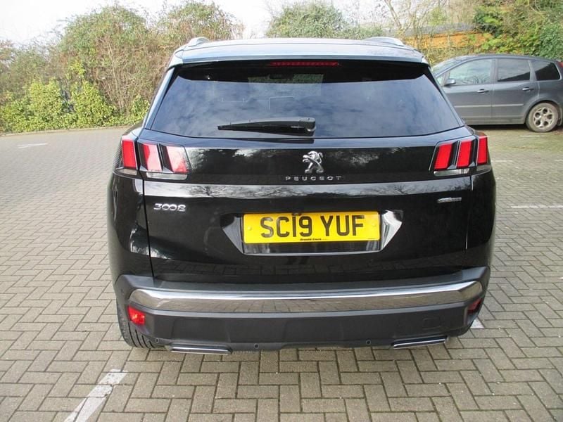 Used Peugeot 3008 GT-line 2019 Black SUV