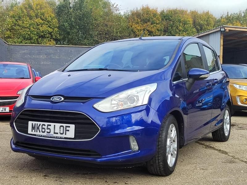 Used Ford B-MAX Zetec 103 HP (75 kW) 2015 Blue MPV
