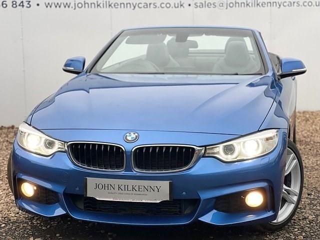Used BMW 420 M Sport 190 HP (139 kW) 2015 Blue Cabriolet