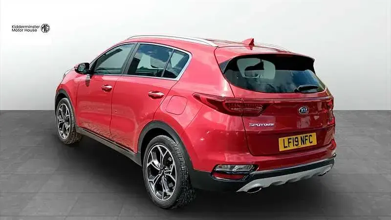 Used Kia Sportage GT-Line 134 HP (98 kW) 2019 Red SUV