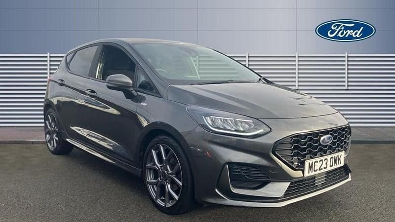 Grey Used 2023 Ford Fiesta ST-Line Hatchback | £13,451 (Good price) - Image 1/3