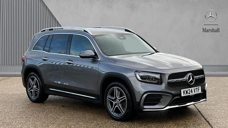Mountain grey metallic Used 2024 Mercedes GLB220 AMG Line Premium SUV | £32,595 (Fair price) - Image 1/4