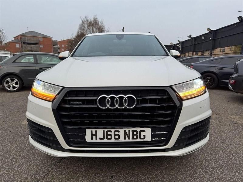 Used Audi Q7 S-Line 218 HP (160 kW) 2016 White SUV
