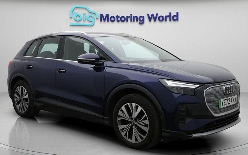 Used Audi Q4 e-tron Sport 125 kW (170 HP) 2022 Blue SUV