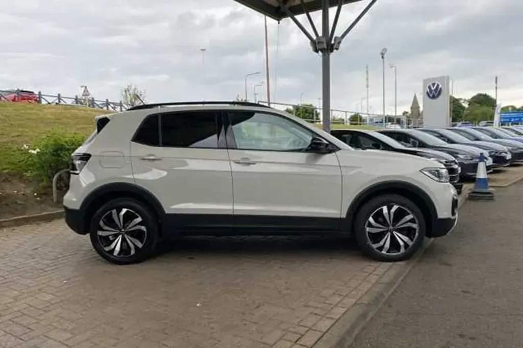 Used VW T-Cross Black Edition 110 HP (80 kW) 2023 Grey SUV