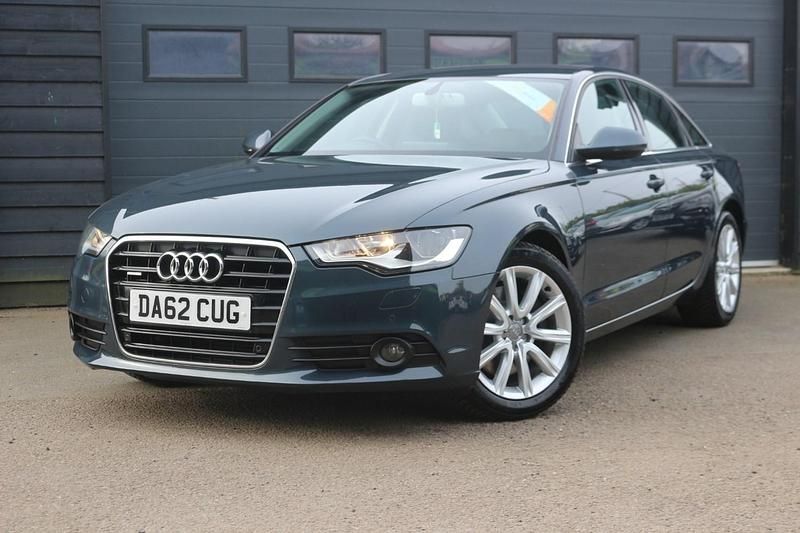 Used Audi A6 2013 Blue Sedan