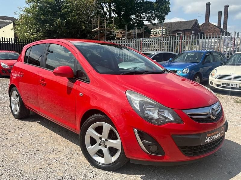 Red Used 2013 Vauxhall Corsa Hatchback | £1,695 (Super price) - Image 1/4