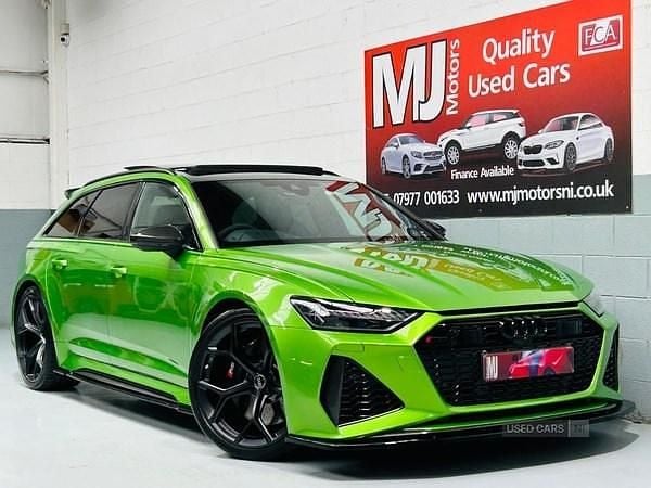 Green Used 2024 Audi RS6 Performance Estate | £116,995 (Super price) - Image 1/4