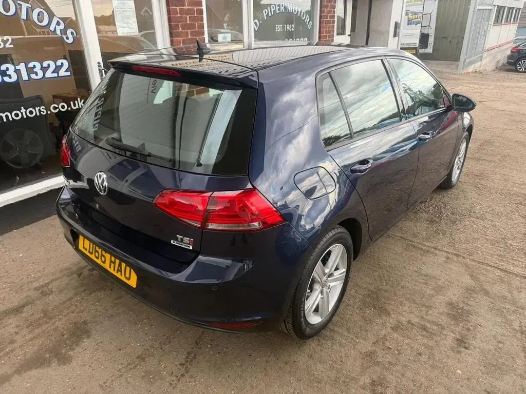 Used VW Golf VII Edition 2016 Blue Hatchback