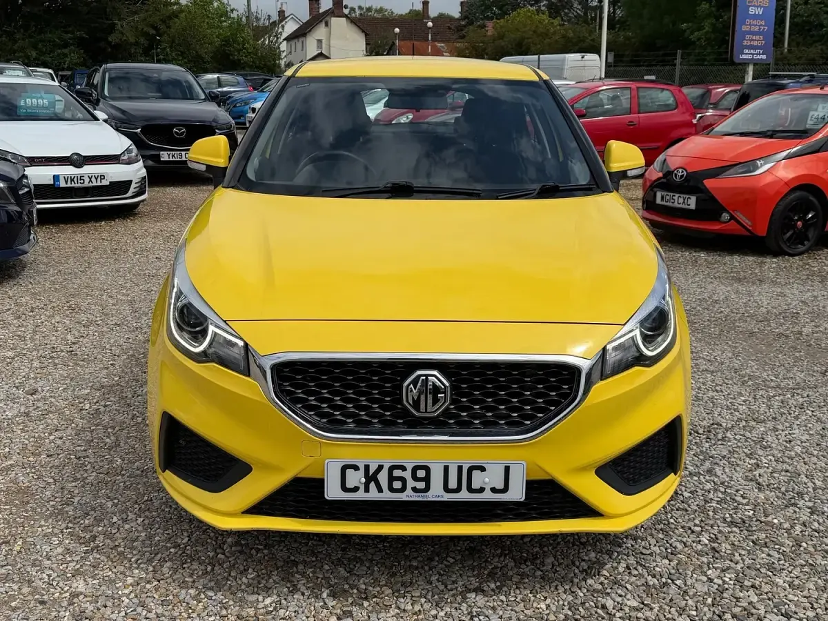 Used MG MG3 Excite 106 HP (77 kW) 2019 Yellow Hatchback