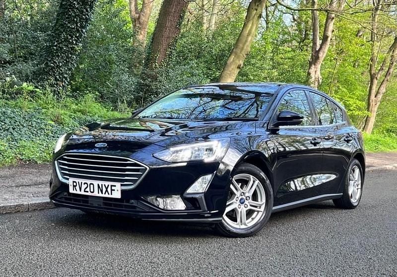 Used Ford Focus Zetec 120 HP (88 kW) 2020 Black Hatchback