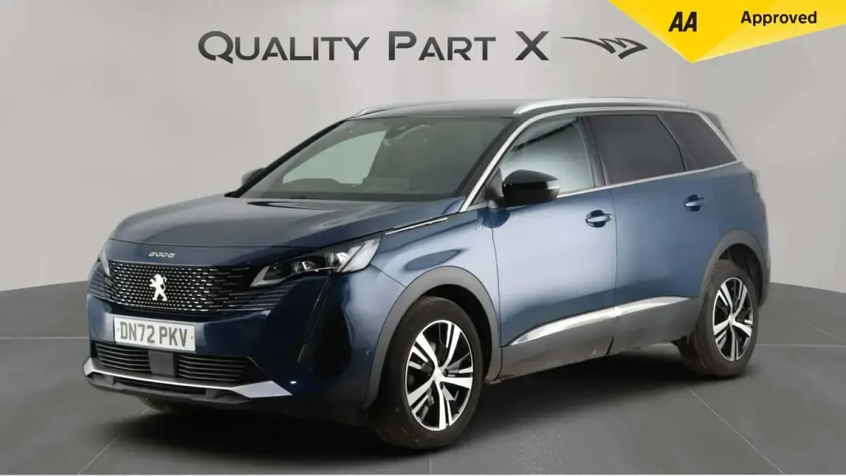 Used Peugeot 5008 GT-line 130 HP (95 kW) 2023 Blue SUV