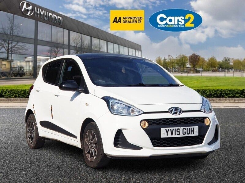 White Used 2019 Hyundai i10 GO! Hatchback | £6,990 (Good price) - Image 1/4