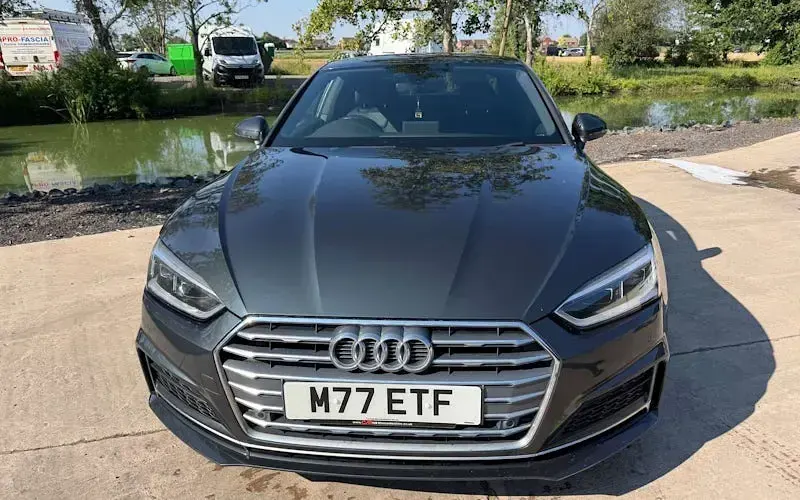 Used Audi A5 S-Line 190 HP (139 kW) 2018 Grey Coupe