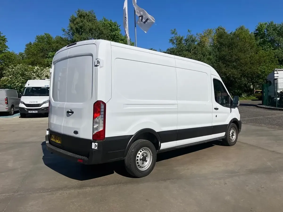 Used Ford Transit 130 HP (95 kW) 2023 White Van