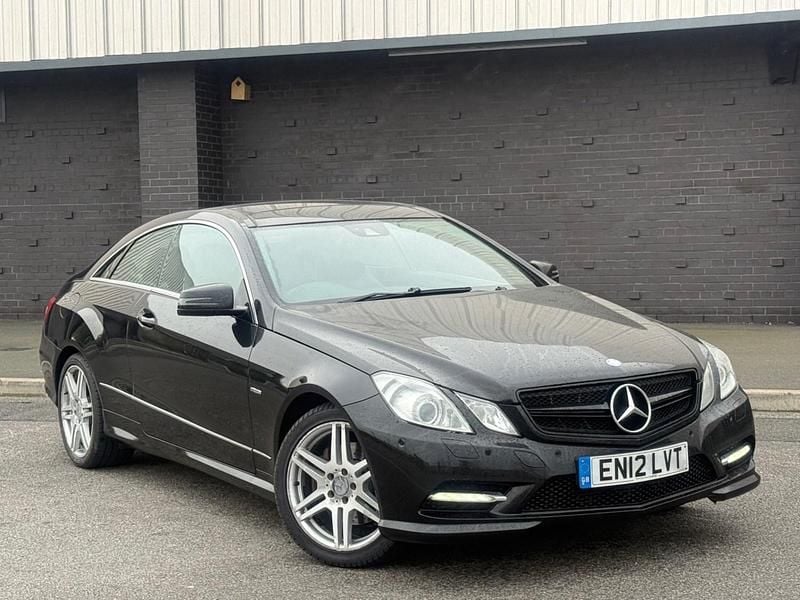 Used Mercedes E250 2012 Black Coupe