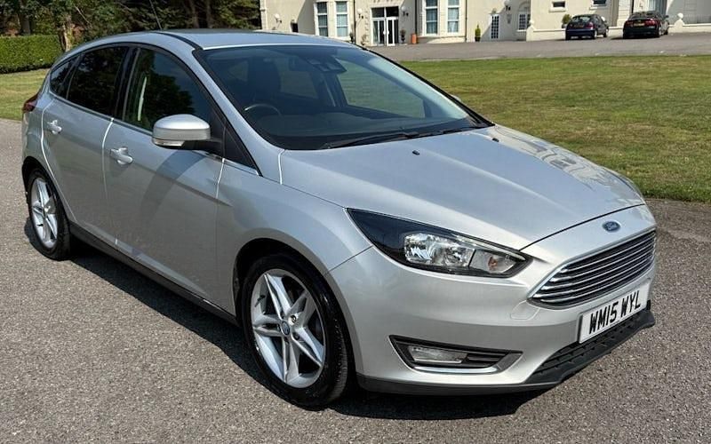 Silver Used 2015 Ford Focus Titanium Hatchback | £5,495 (A bit pricey) - Image 1/4