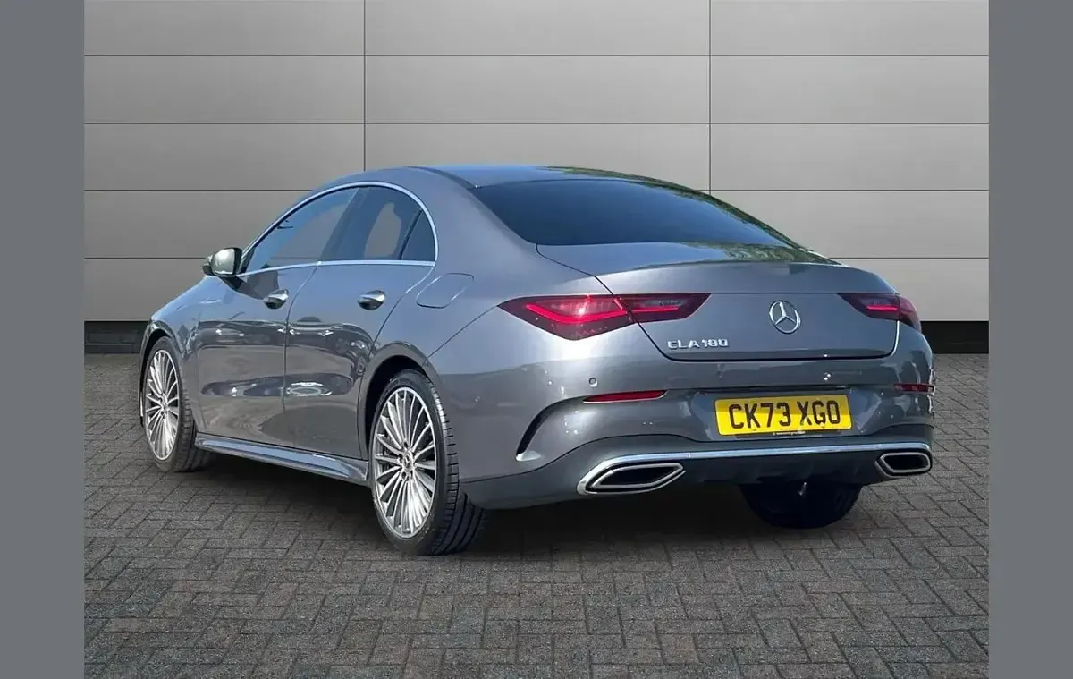 Used Mercedes CLA180 AMG Line Premium 134 HP (98 kW) 2023 Grey Coupe