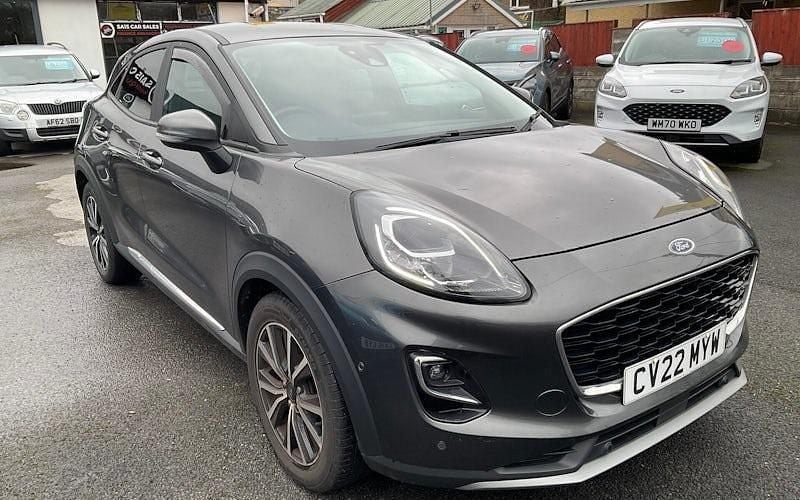 Used Ford Puma Titanium 125 HP (91 kW) 2022 Grey SUV