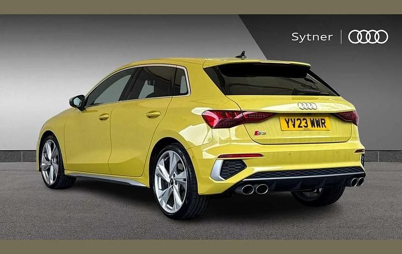 Used Audi S3 Sportback Comfort 310 HP (228 kW) 2023 Yellow Hatchback