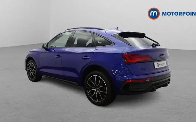 Used Audi Q5 Sportback Black Edition 204 HP (150 kW) 2023 Blue SUV