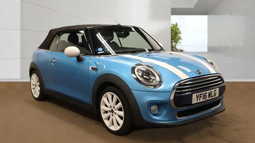 Used Mini Cooper Cabriolet 2016 Blue Cabriolet