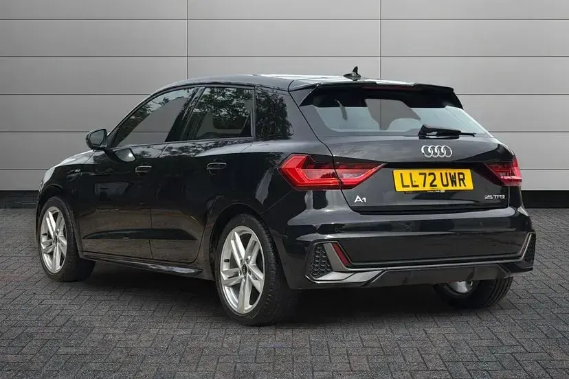 Used Audi A1 Sportback S-Line 94 HP (69 kW) 2022 Mythos black Hatchback