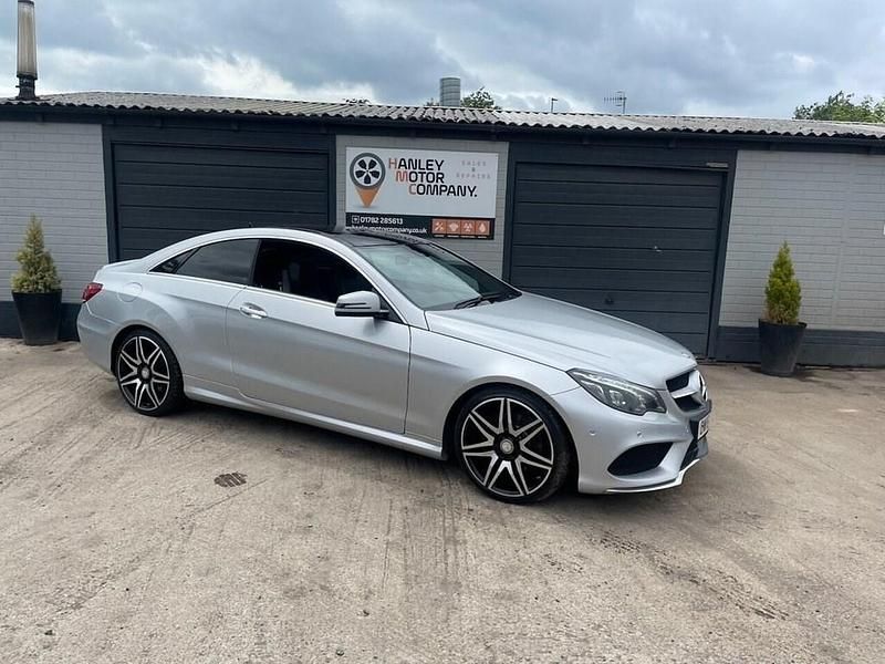 Silver Used 2016 Mercedes E220 AMG line Coupe | £11,795 - Image 1/4