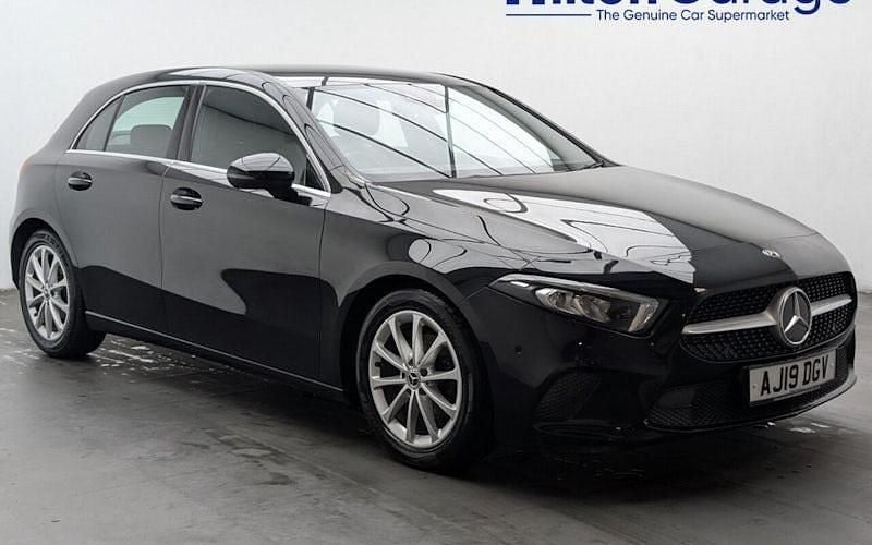 Black Used 2019 Mercedes A180 Executive Hatchback | £14,250 (Good price) - Image 1/4