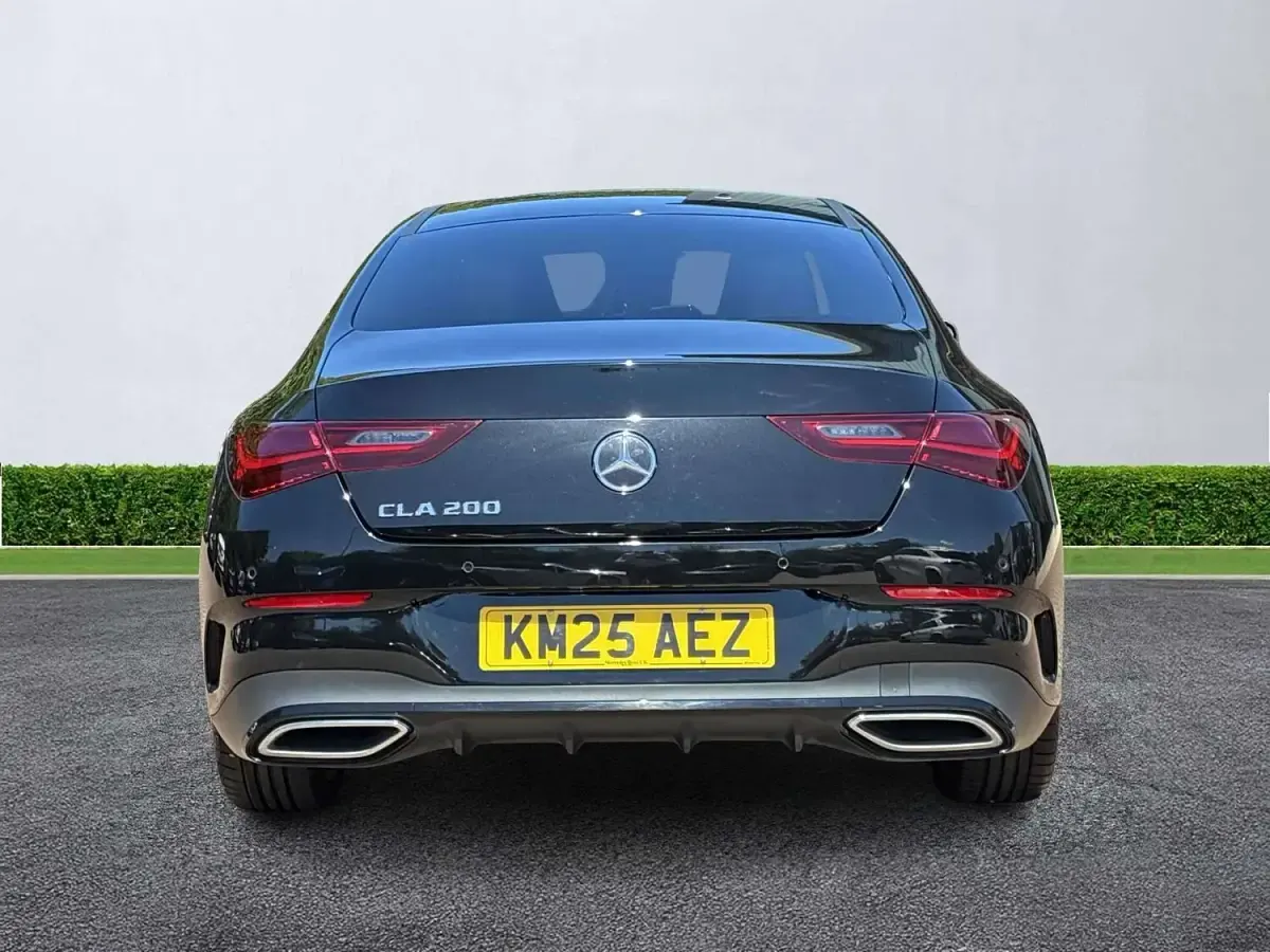 Used Mercedes CLA200 AMG Line Premium Plus 163 HP (119 kW) 2025 Black Coupe