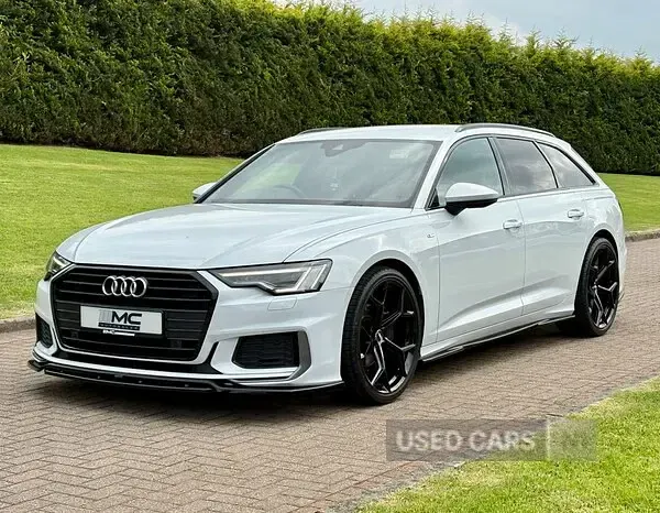 Used Audi A6 S-Line 204 HP (150 kW) 2020 White Estate