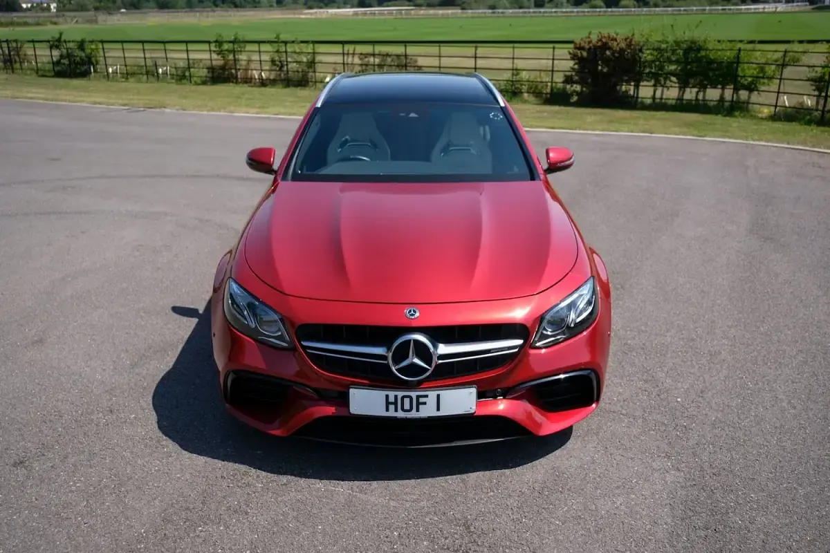 Used Mercedes E63S AMG Premium 612 HP (450 kW) 2017 Red Estate