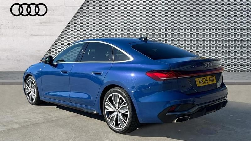 Used Audi A5 Sportback S-Line 204 HP (150 kW) 2025 Blue Hatchback
